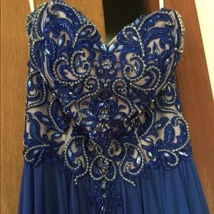 Jovani Strapless Prom Dress